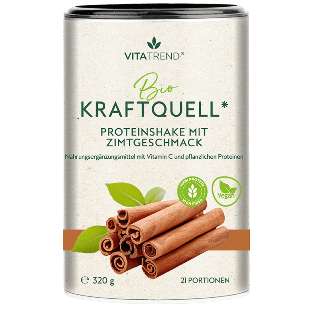 Bio Proteinshake Zimt Bio Proteinshake Zimt von vitatrend
