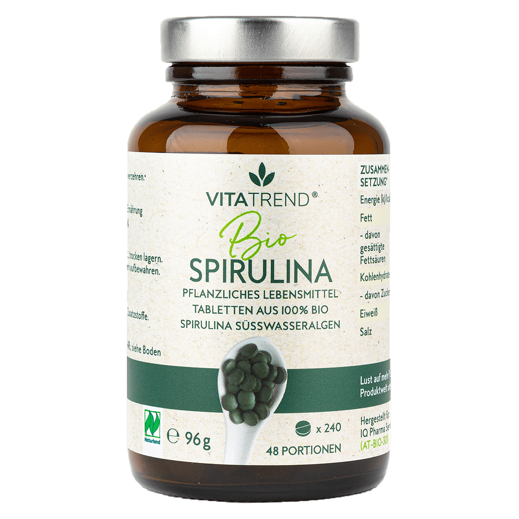 Bio Spirulina Tabletten, 240 St Bio Spirulina Tabletten, 240 St von vitatrend