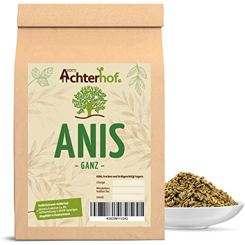 Anis ganz (1kg) Anissamen Anistee vom-Achterhof Gewürze Kräuter von vom-Achterhof