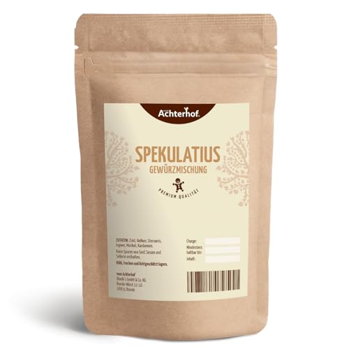 Spekulatius Gewürzmischung 100g | weihnachtliches Gewürz aus Zimt, Nelken, Sternanis, Ingwer, Muskat und Kardamom | ohne künstliche Aromen | vom Achterhof von vom-Achterhof
