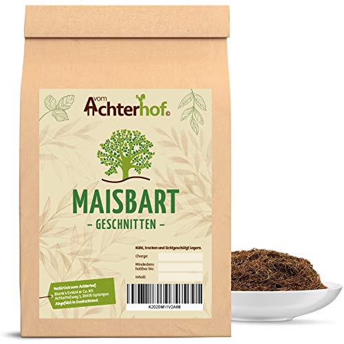 250 g Maisbart Maishaare geschnitten Maisbarttee Kräutertee natürlich vom-Achterhof von vom-Achterhof