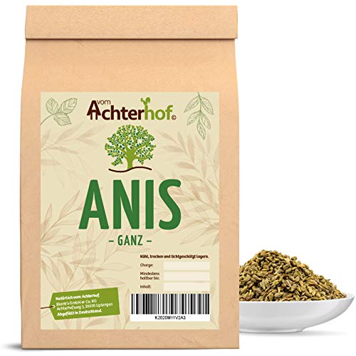 Anis ganz (500g) Anissamen ganz Anistee vom-Achterhof Gewürze Kräuter von vom-Achterhof