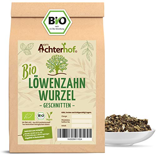 BIO Löwenzahnwurzel getrocknet geschnitten (500g) Löwenzahn-Wurzel-Tee vom-Achterhof - dandelion root cut organic von vom-Achterhof