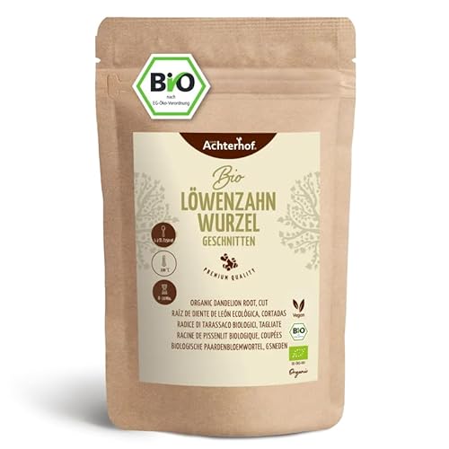 BIO Löwenzahnwurzel getrocknet geschnitten (500g) Löwenzahn-Wurzel-Tee vom-Achterhof - dandelion root cut organic von vom-Achterhof