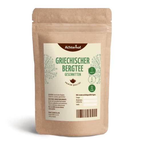 Griechischer Bergtee geschnitten 100g | aus der Gattung Sideritis Scardica | angebaut von griechischen Bergbauern auf 1000 m Höhe | vom Achterhof Griechischer Bergtee geschnitten 100g | aus der Gattung Sideritis Scardica | angebaut von griechischen Bergbauern auf 1000 m Höhe | vom Achterhof von vom-Achterhof