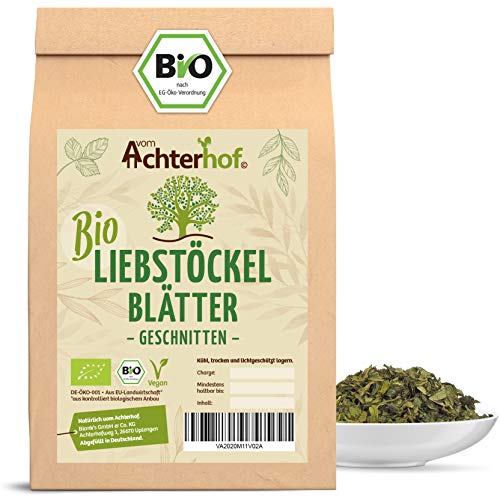 Liebstöckel getrocknet BIO | 250g | 100% Bio Liebstock gerebelt | Maggikraut | Liebstockblätter vom Achterhof von vom-Achterhof