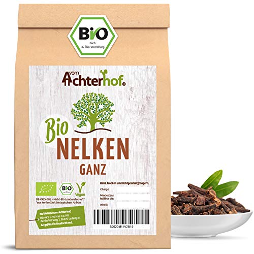 Nelken ganz Bio (100g) Gewürznelken getrocknet handverlesen Gewürz vom-Achterhof von vom-Achterhof