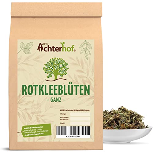 Rotkleeblüten 250g | ganze Rotkleeblüten | verleiht einen süß-sommerlichen Geschmack | beliebtes Speise und Nutzkraut | vom Achterhof von vom-Achterhof