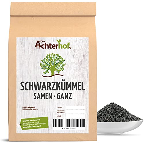 Schwarzkümmel Samen ganz 100g | pfeffrig, rauchiger Geschmack mit kernigem Röstaroma | ideal für indische, vegetarische & vegane Küche | vom Achterhof Schwarzkümmel Samen ganz 100g | pfeffrig, rauchiger Geschmack mit kernigem Röstaroma | ideal für indische, vegetarische & vegane Küche | vom Achterhof von vom-Achterhof