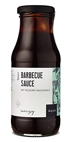 BARBECUE SAUCE MIT HICKORY RAUCHSALZ Wajos 245ml von wajos