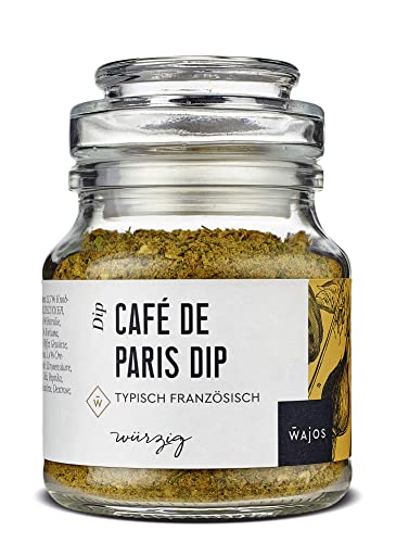 Wajos Café de Paris Dip 95 g, Würzmischung zum Verfeinern von Ei & Flammkuchen von wajos