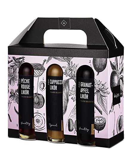 Geschenk- und Genuss-Sets Liköre, 6 x 40 ml Wajos Liköre Tasting Set von wajos