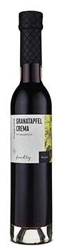 Granatapfel Crema mit Balsamico 250ml 3% Säure Essigzubereitung I Wajos Gourmet von wajos