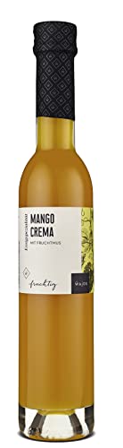 WAJOS Mango Crema 250ml mit Branntweinessig & Fruchtmus, Mango Essigzubereitung mit 3% Säure von wajos