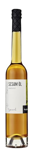 Wajos Sesam Öl 100ml – veganes Sesamöl geröstet - ideal für die asiatische Küche, Öl, Essig & Dressings von wajos