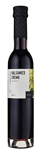 WAJOS Balsamico Crema 250ml, Essigspezialität mit Aceto Balsamico und Branntweinessig, Essigzubereitung mit 3% Säure von wajos