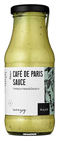 WAJOS Café de Paris Sauce 245ml | typisch französisch | Soße für Gemüse, Fleisch, Fisch, Pasta | französische Küche von wajos
