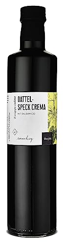 WAJOS Dattel Speck Crema mit Aceto Balsamico di Modena, Essigzubereitung 500ml, 3% Säure von wajos