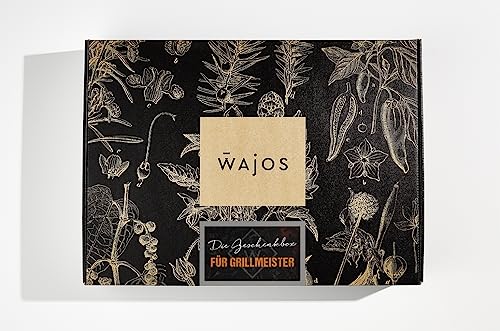 WAJOS Geschenkset für Grillmeister: BBQ-Saucen, Öl, Grillgewürze & mehr - Grill Geschenke für Männer - Inkl. Grillrezepten WAJOS Geschenkset für Grillmeister: BBQ-Saucen, Öl, Grillgewürze & mehr - Grill Geschenke für Männer - Inkl. Grillrezepten von wajos