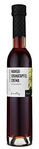 WAJOS Mango-Granatapfel Crema mit Balsamico, Mango Essigzubereitung 250ml, 3% Säure von wajos