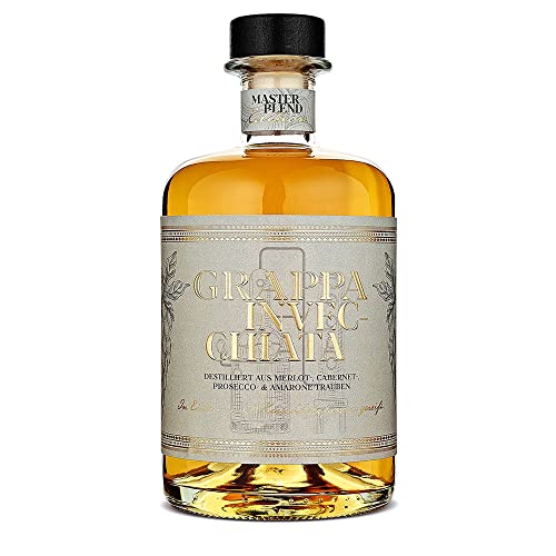 Wajos Master Blend Grappa 500ml 41,5% vol: fruchtiger Tresterbrand als edles Grappa Geschenk & Mitbringsel für Erwachsene von wajos