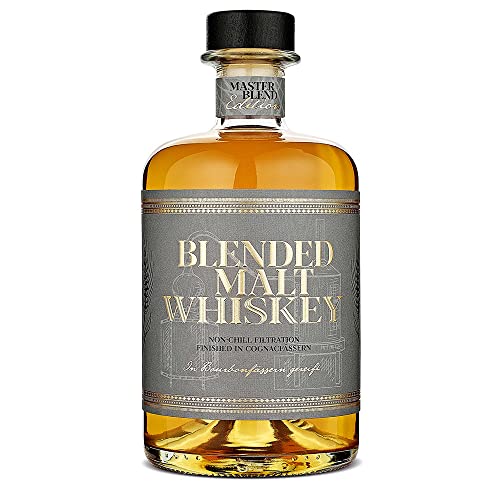 WAJOS Master Blend Whisky (43% vol), 500ml |Irischer Whisky aus Malt Whisky & Grain Whisky | Whisky Geschenk für Männer von wajos