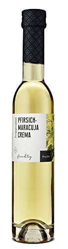 WAJOS Pfirsich-Maracuja Crema mit Weißweinessig, Pfirsich Essigzubereitung 250ml, 3% Säure von wajos