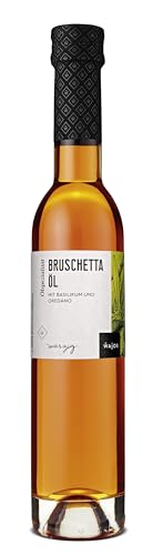 Wajos Bruschetta Öl 250ml: Ölspezialität mit dem Geschmack von Basilikum & Oregano, Mediterraner Geschmack für jeden Tag von wajos
