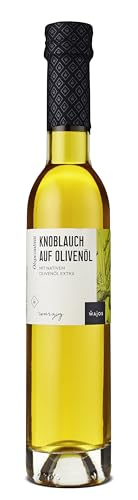 Wajos Knoblauch auf Olivenöl 250ml: Olivenölzubereitung mit nativem Olivenöl extra, vegan, Öl, Essig & Dressings Wajos Knoblauch auf Olivenöl 250ml: Olivenölzubereitung mit nativem Olivenöl extra, vegan, Öl, Essig & Dressings von wajos