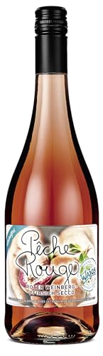 Wajos Pêche Rouge – Roter Weinbergpfirsich Secco, 750ml: Alkoholfreies Getränk zum Anstoßen von wajos