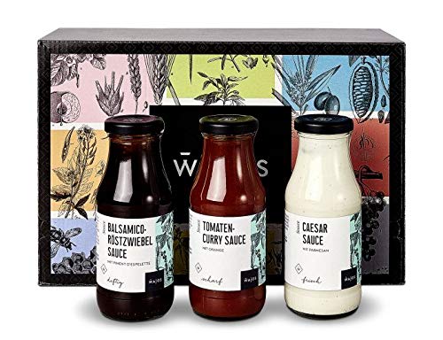 Wajos Saucen SET mit Geschenkbox 3x 245ml von wajos