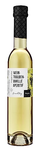 Wajos Weintrauben-Vanille Aperitif 250ml, mit Weißweinessig & 3% Säure, fruchtiger Essig-Genuss für jeden Tag von wajos