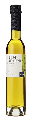 Wajos Zitrone auf Olivenöl 250ml, natives Olivenöl extra aus Spanien mit Zitronen Öl – ketogen, erfrischend, vegan von wajos