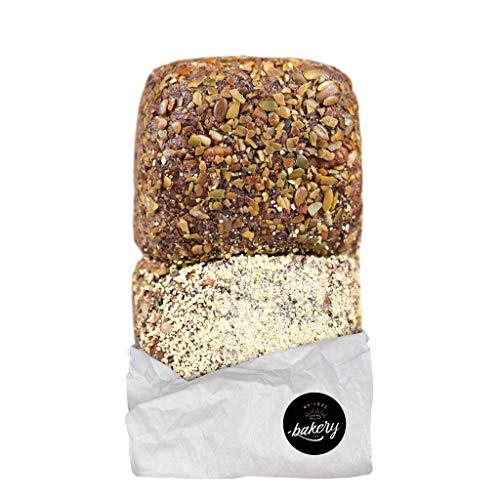 Lower Carb-Brot Walnuss - glutenfrei | laktosefrei | vegan | 100% natural | 0,90 kg von we LOVE bakery / Kurfiss Brot