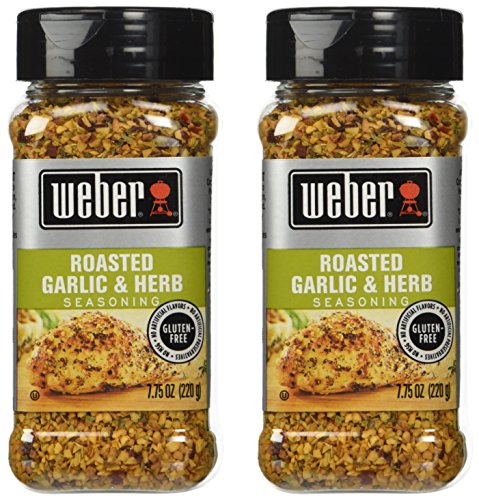 Weber Seasoning, Roasted Garlic and Herb, 7.75 Ounce - 2 Pack Weber Seasoning, Roasted Garlic and Herb, 7.75 Ounce - 2 Pack