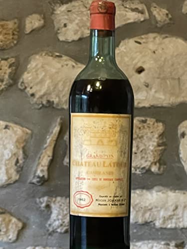 Rotwein, Bordeaux, Château Latour Camblanes 1962 von wein