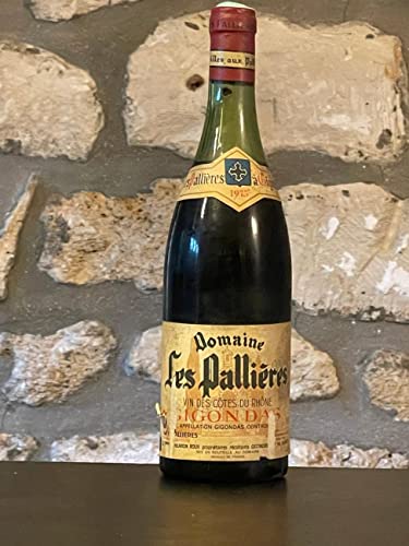 Rotwein, Gigondas, Domaine les Paillères 1975 von Domaine du Pech