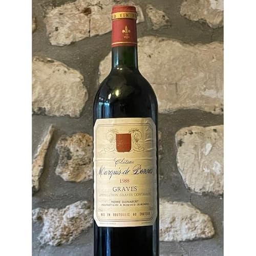 Rotwein, Graves, Château Marquis de Bommes 1988 von Domaine du Pech