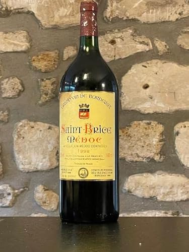 Rotwein, medoc, Saint Brice magnum 1998 von wein