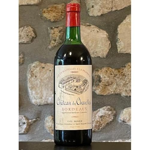 Vin rouge, Bordeaux, Château des Chanelles 1980 von Domaine du Pech
