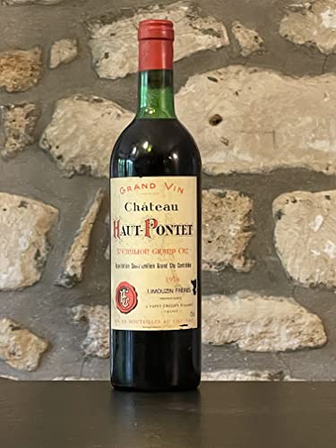 Vin rouge, St Emilion grand Cru, Château Haut Pontet 1976 von wein
