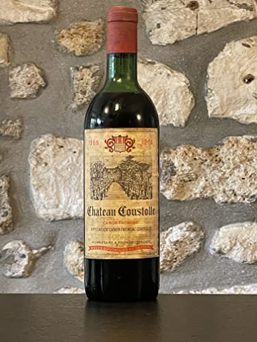 Vin rouge, canon Fronsac, Château Coustolle 1966 von wein