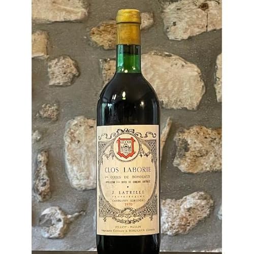 vin rouge, Premiere Cote de Bordeaux, Clos Laborie 1970 von Domaine du Pech