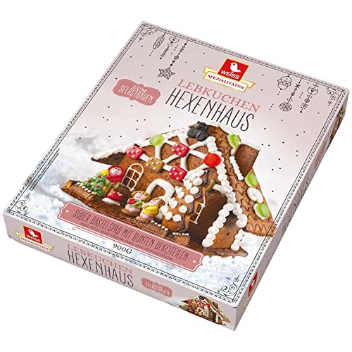 Weiss - Lebkuchen Hexenhaus Lebkuchenhaus Süßwaren - 900g von weiss