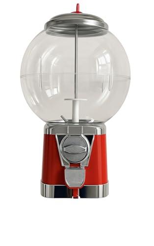 Kaugummiautomat Globe Retro mit 1,- € Einwurf | Verkaufsautomat | unbefüllt | Nostalgie Kaugummiverteiler aus Metall & Kunststoff | Süßigkeitenautomat für Zuhause, Gewerbe & Kids Kaugummiautomat Globe Retro mit 1,- € Einwurf | Verkaufsautomat | unbefüllt | Nostalgie Kaugummiverteiler aus Metall & Kunststoff | Süßigkeitenautomat für Zuhause, Gewerbe & Kids von what the shop