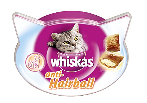 Whiskas Snacks Anti-Hairball, 4er Pack (4 x 60 g) von whiskas