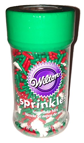 Christmas Snowflake Mix Sprinkles von Wilton