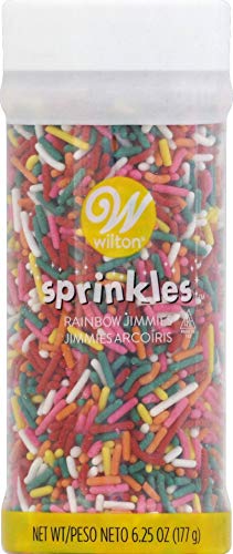 Wilton Jimmies Sprinkles 6.25oz-Rainbow von Wilton