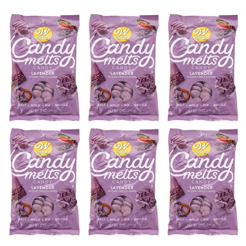 Wilton 12 oz. Bright Pink Candy Melts Candy, 6-Count von Wilton