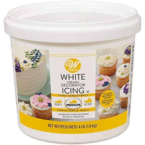 Wilton 704-0-0128 Creamy White Decorator Icing, 4 Lb. von Wilton